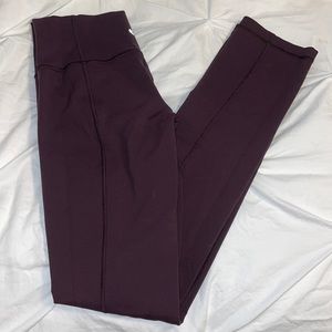 Lululemon skinny will pants maroon color